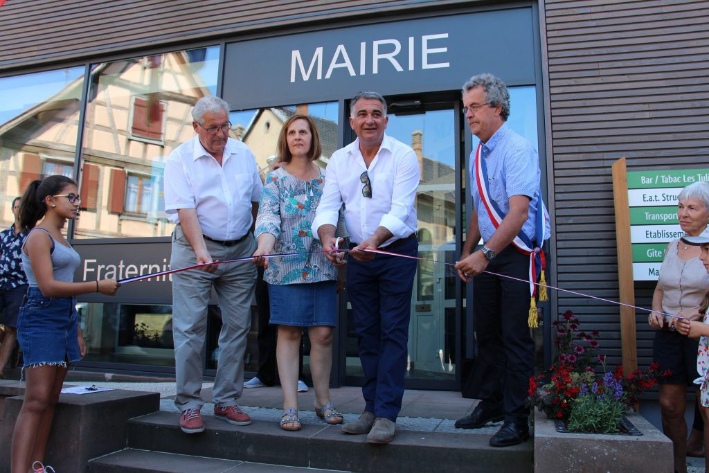 Inauguration Mairie et Chemins Transition